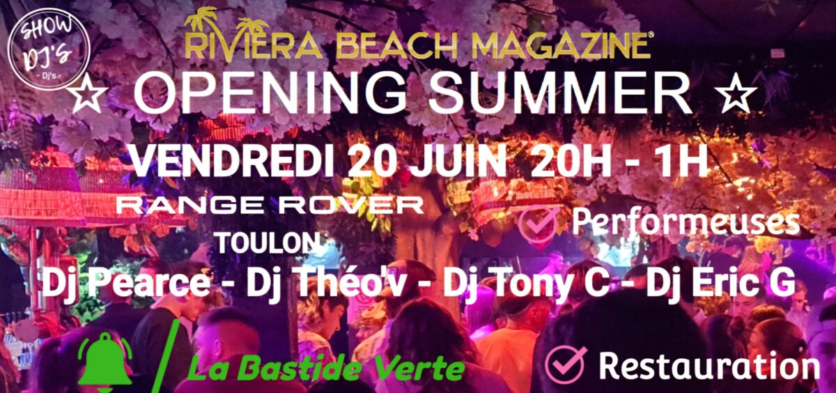 OPENING 2025 RIVIERA BEACH® LA BASTIDE VERTE